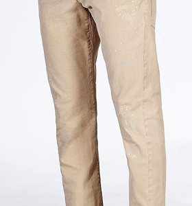 Don the Fuller Milano Alfa estivo estivo dtf-ug, ss233 beige lavorato e "spruzzato"